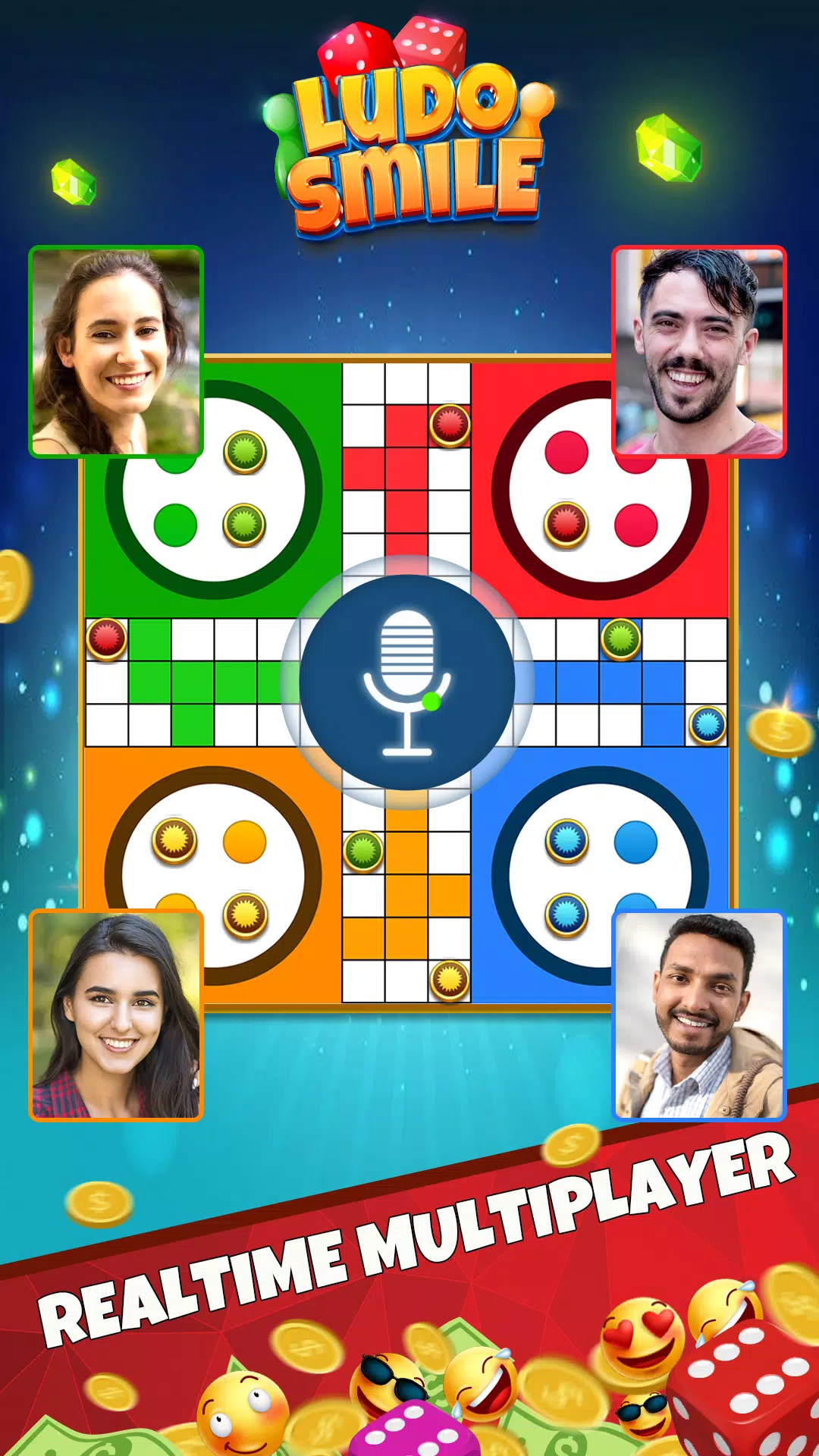 Ludo Online: Dice & Board Game 스크린샷 1