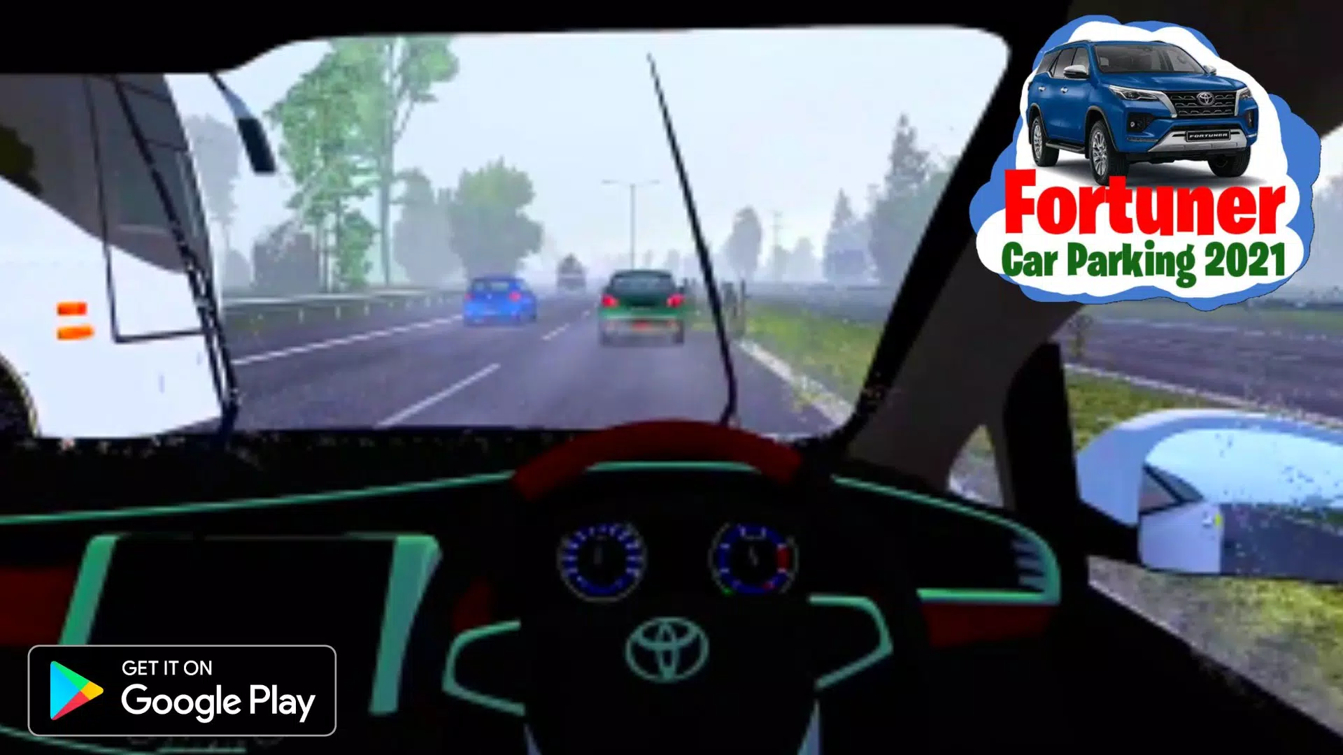 Fortuner Car : Parking 2025 스크린샷 1