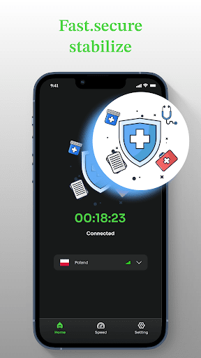 Agility VPN ဖန်သားပြင်ဓာတ်ပုံ 2