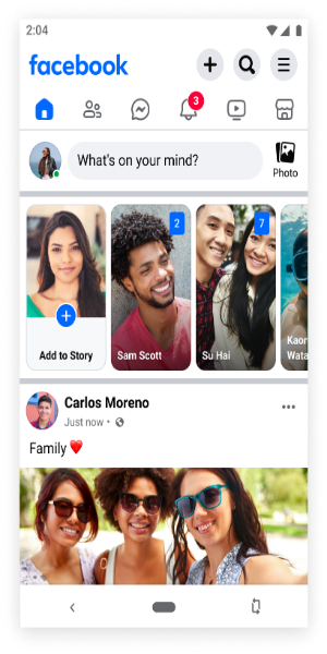 Facebook Lite Capture d'écran 0