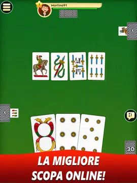 Scopa Online - Gioco di Carte স্ক্রিনশট 3