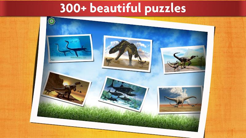 Dinosaurs Jigsaw Puzzles Game Tangkapan skrin 1