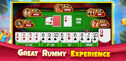 Indian Rummy Offline Card Game 스크린샷 0