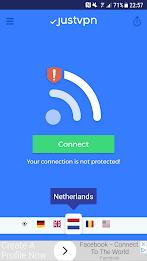 VPN high speed proxy - justvpn 스크린샷 0