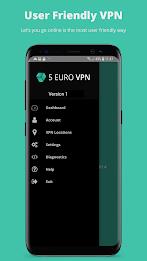 5 Euro VPN - The Android app f স্ক্রিনশট 2