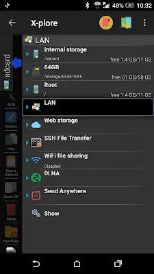 X-plore File Manager Tangkapan skrin 3