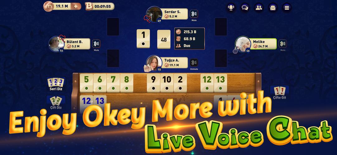 Okey Muhabbet Скриншот 0