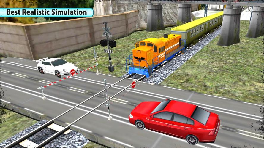 Train Racing 3D-2023 Train Sim Schermafbeelding 2