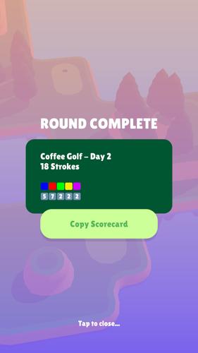 Coffee Golf স্ক্রিনশট 1