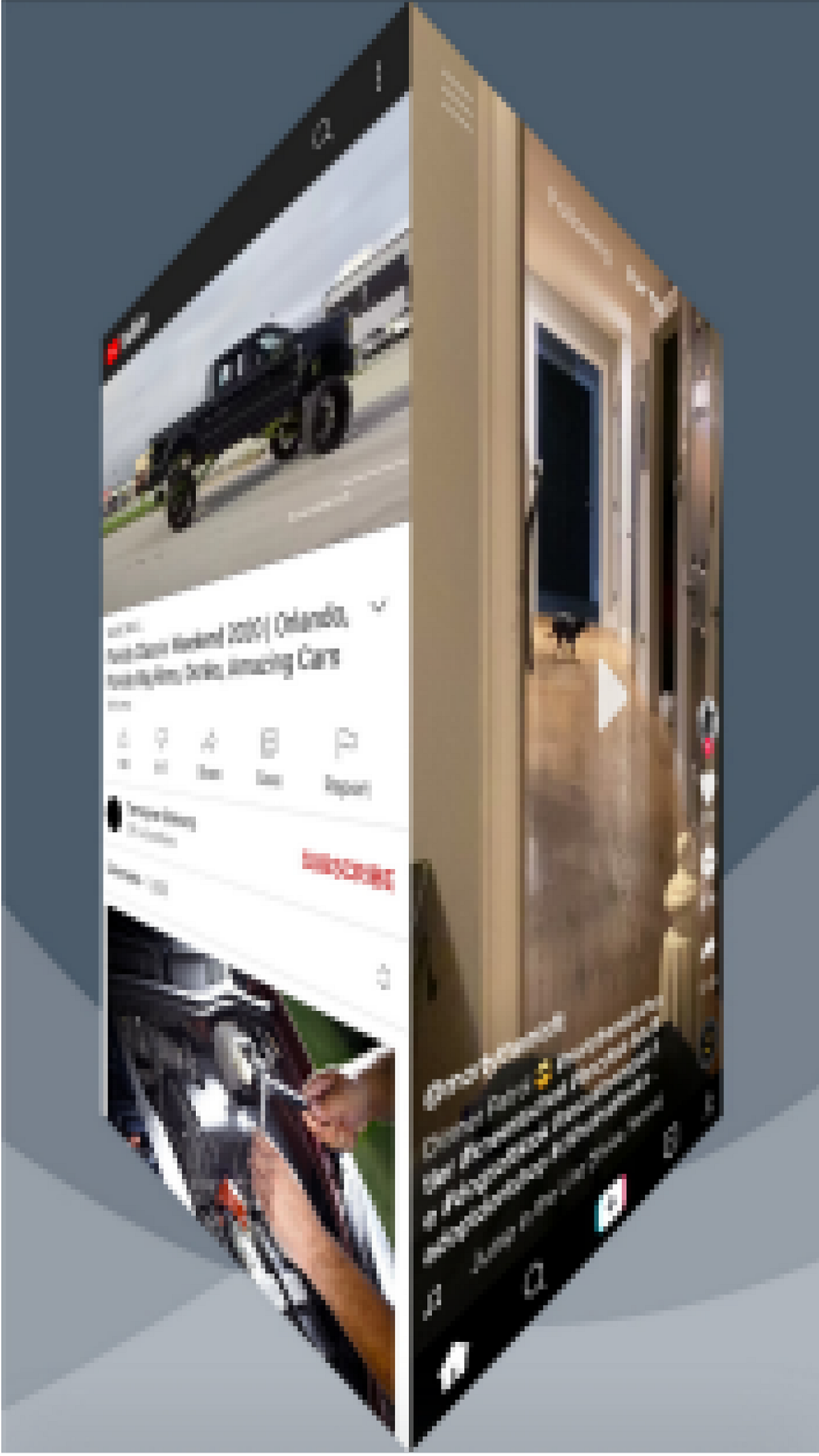 Social Networks 3D Media Cube Zrzut ekranu 1