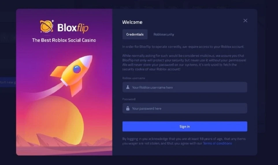 BloxFlip स्क्रीनशॉट 1