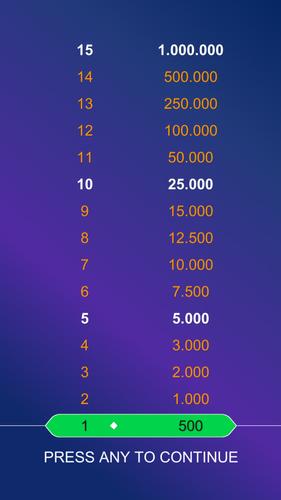 Schermata Daily Bible Trivia: Quiz Games 1