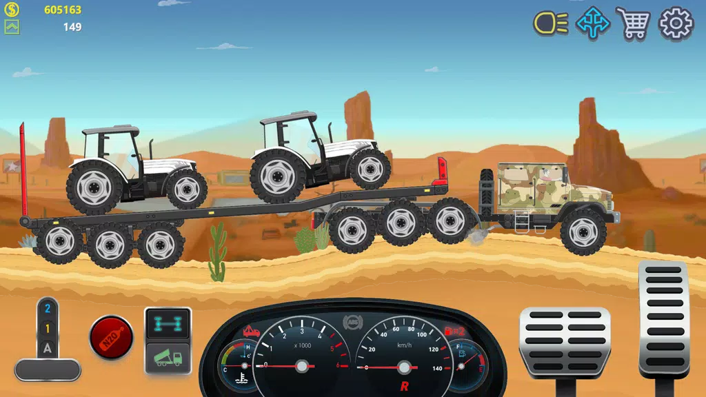 Trucker Real Wheels: Simulator Screenshot 1