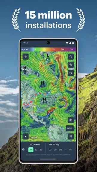 Windy.app - Enhanced forecast スクリーンショット 0