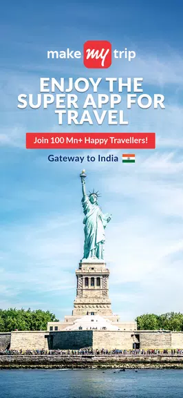 MakeMyTrip होटल, फ्लाइट, बस स्क्रीनशॉट 0