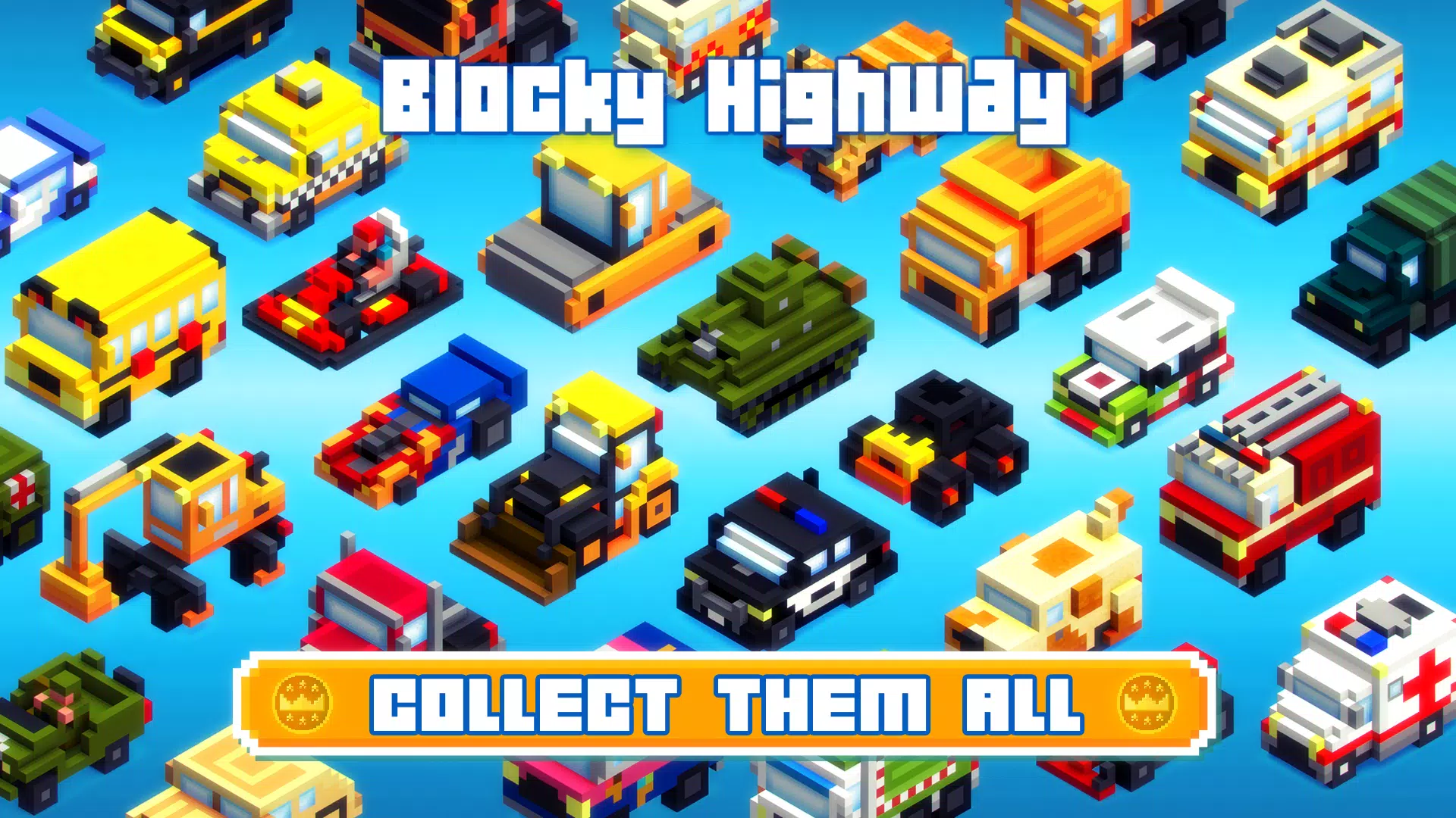 Blocky Highway Screenshot 2