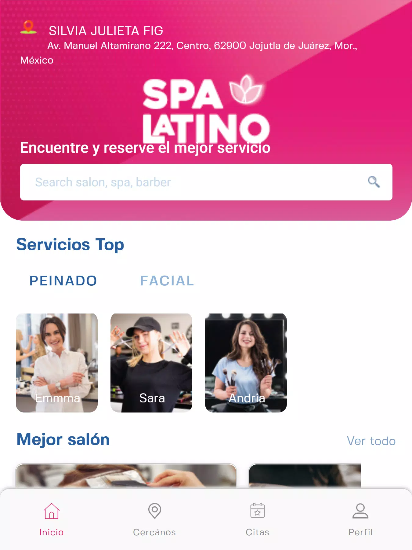 SPA Latino Screenshot 2