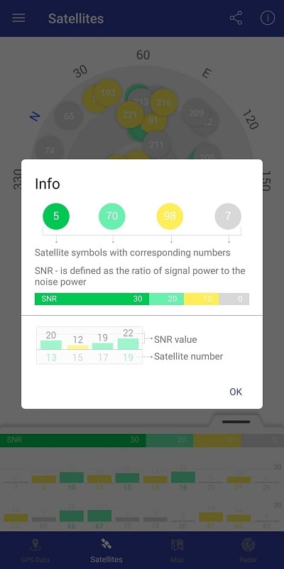 GPS Data Tangkapan skrin 1