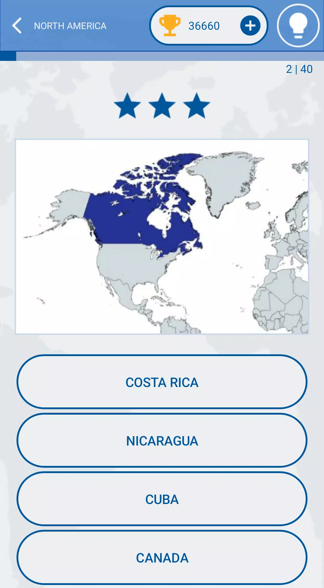 Schermata Flags of the World - Flag Quiz 2