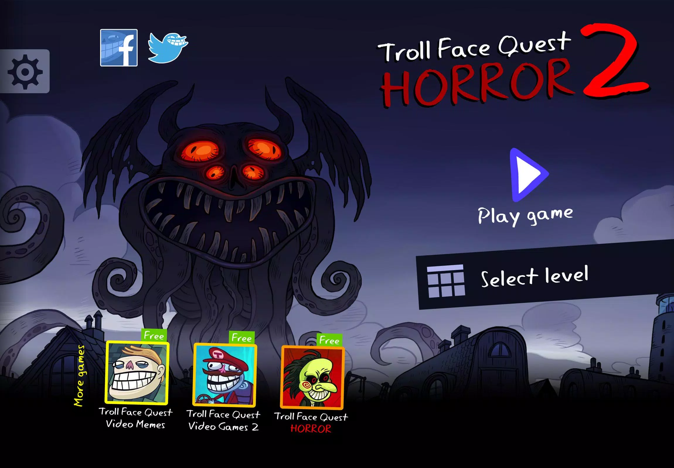 Troll Face Quest: Horror 2 Screenshot 0