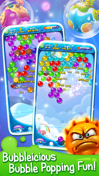 Bubble Bust! - Popping Planets 스크린샷 0