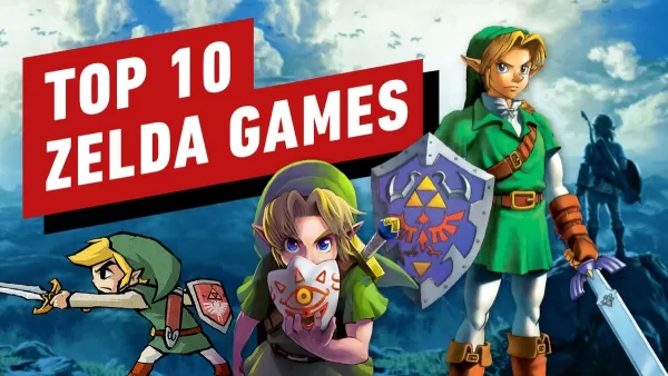 Arte do jogo Legend of Zelda