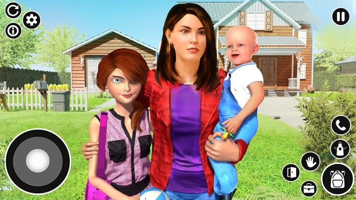 Single Mom Baby Simulator Captura de pantalla 1