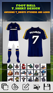 Football Jersey Maker- T Shirt Capture d'écran 2