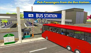 Modern City Bus Parking Games ภาพหน้าจอ 0