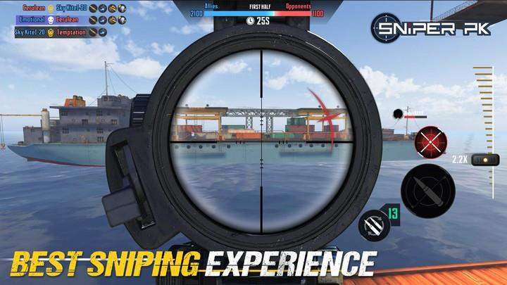 Sniper PK: Multiplayer Online ภาพหน้าจอ 1