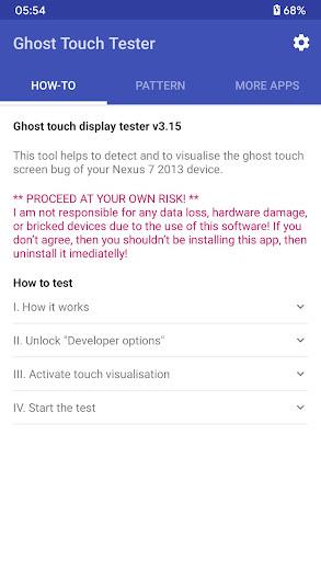 Ghost Touch Tester Скриншот 0