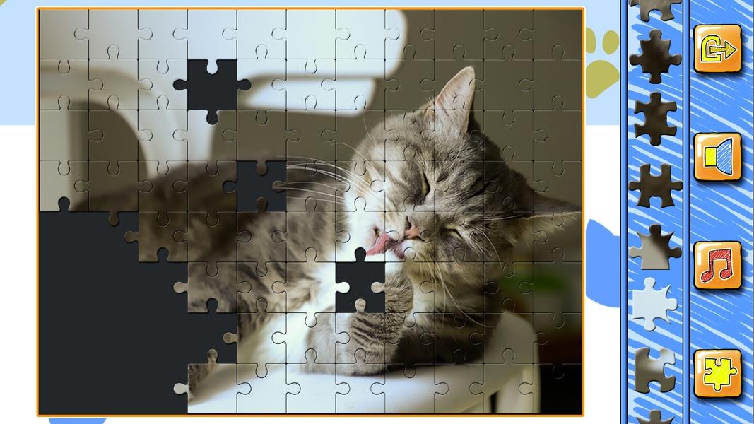 Jigsaw Puzzle Cats Kitten 螢幕截圖 0