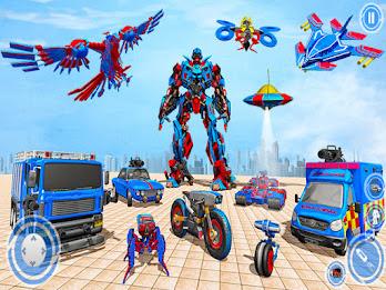 Police Fire Truck: Robot Games 스크린샷 0