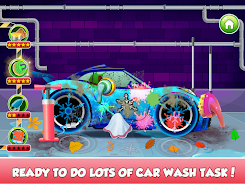 Car Wash game for girls Скриншот 2