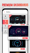 GPS Speedometer OBD2 Dashboard ဖန်သားပြင်ဓာတ်ပုံ 1