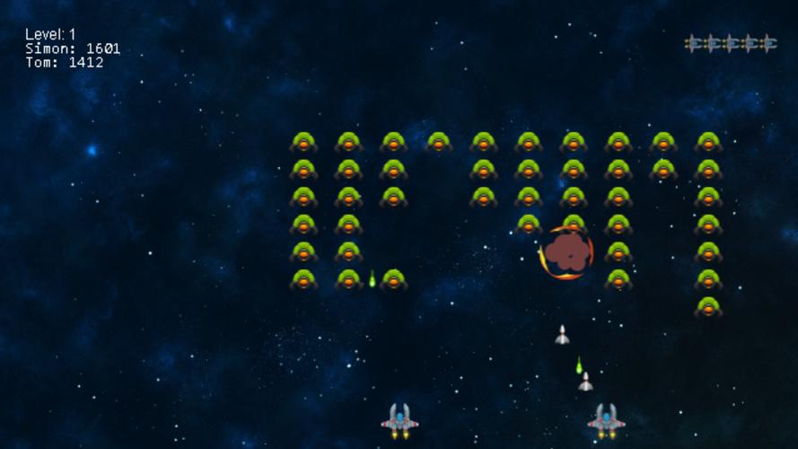 Alien Invaders 螢幕截圖 0