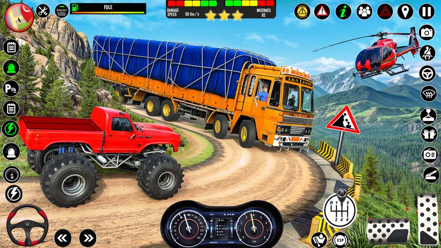 Truck Parking Simulator Games स्क्रीनशॉट 0