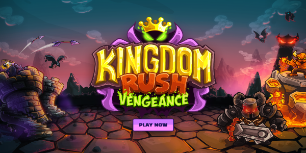 Kingdom Rush Vengeance TD Game Captura de tela 0