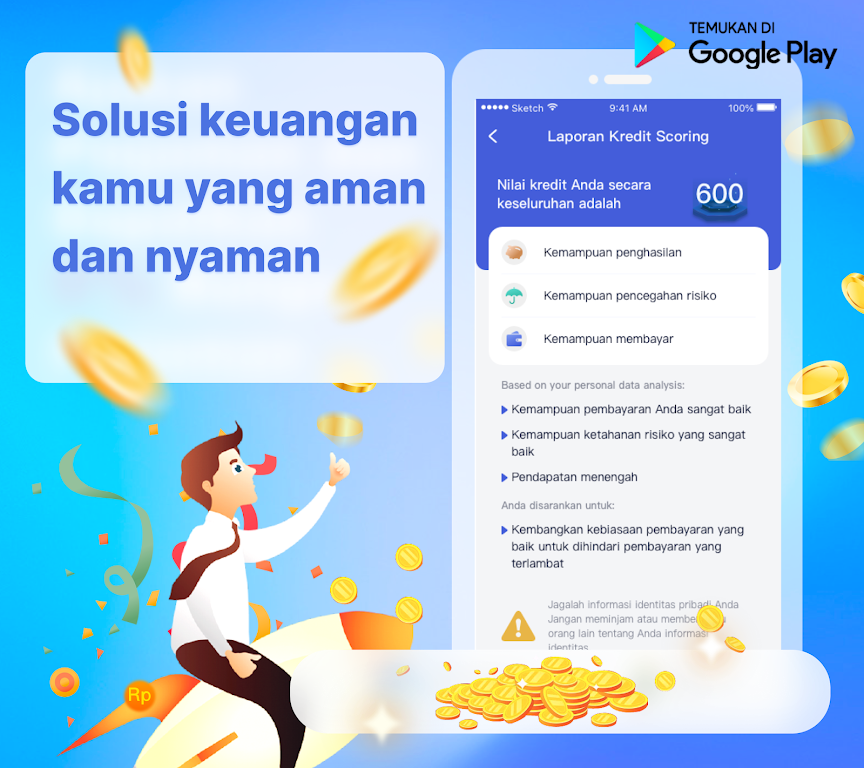 Schermata KTA Pintar–Cash Pro 3
