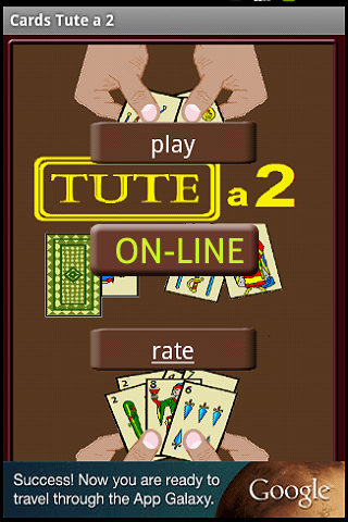 Cards Tute a 2 Captura de tela 0