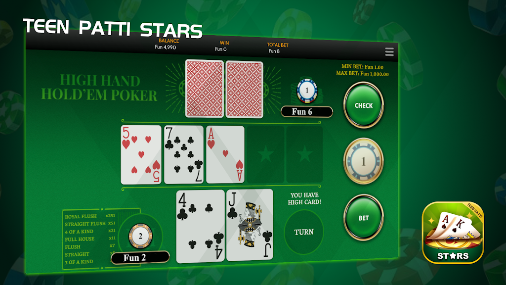 Teen Patti Stars Captura de pantalla 2