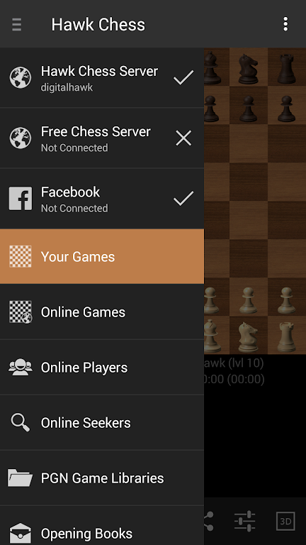 Schermata Hawk Chess Free 1