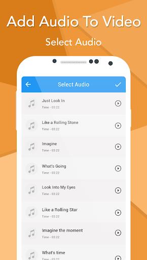 Add Audio To Video স্ক্রিনশট 3