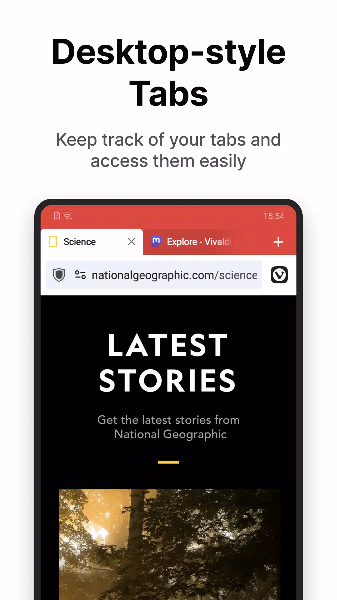 Vivaldi Browser–Schnell&Sicher Screenshot 1