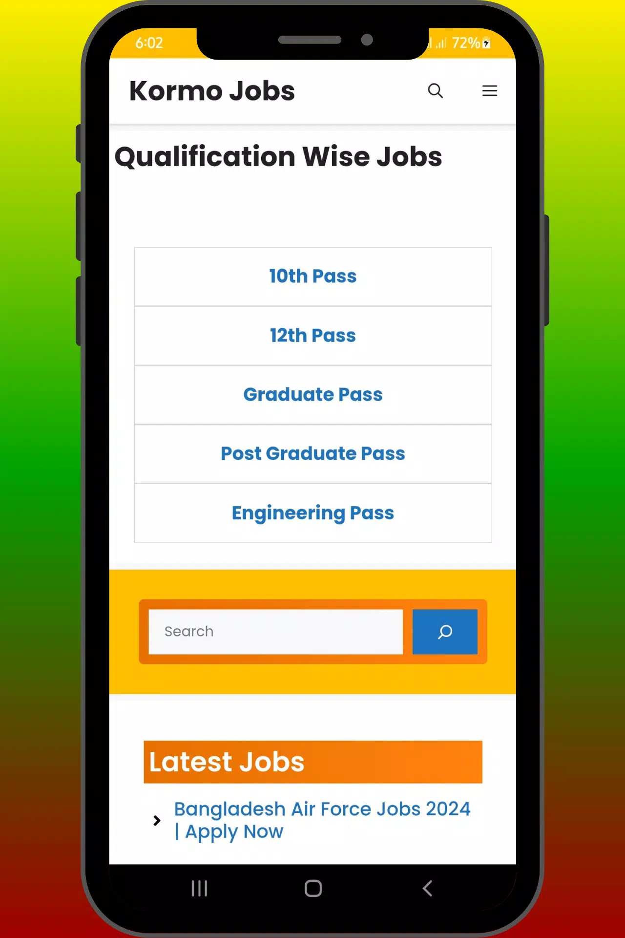 Kormo Jobs Bangladesh 螢幕截圖 3