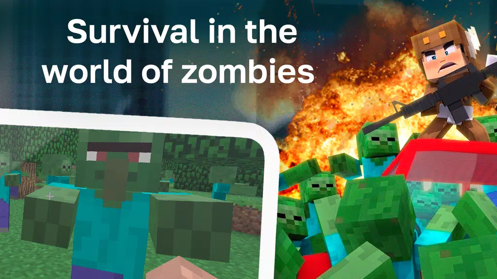 Zombie Survival Mod Captura de tela 1