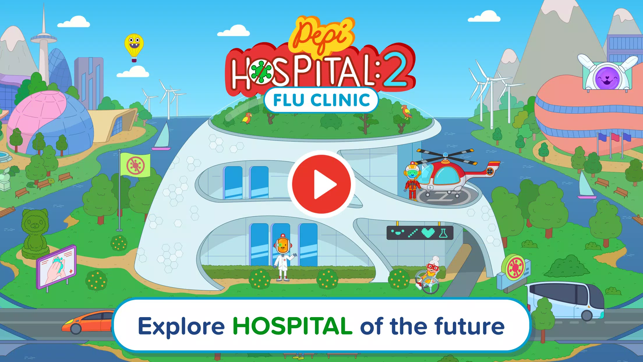 Pepi Hospital 2 螢幕截圖 0