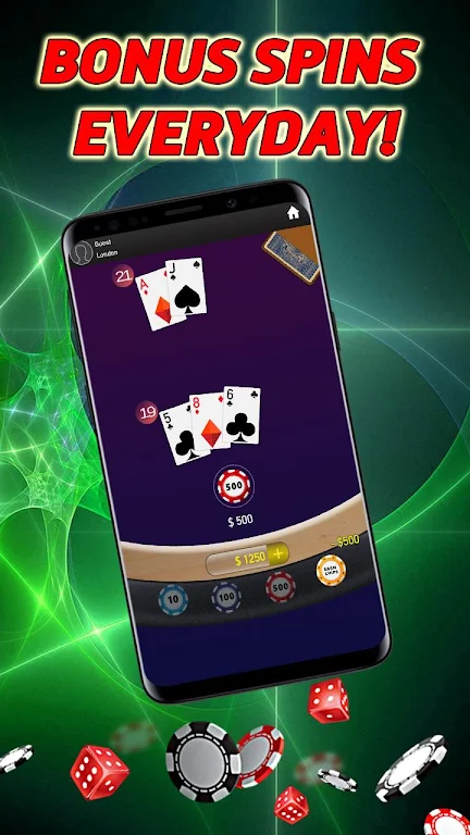 Black Jack for Winners: Card Game Tangkapan skrin 2