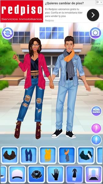 College Girl & Boy Makeover Zrzut ekranu 2