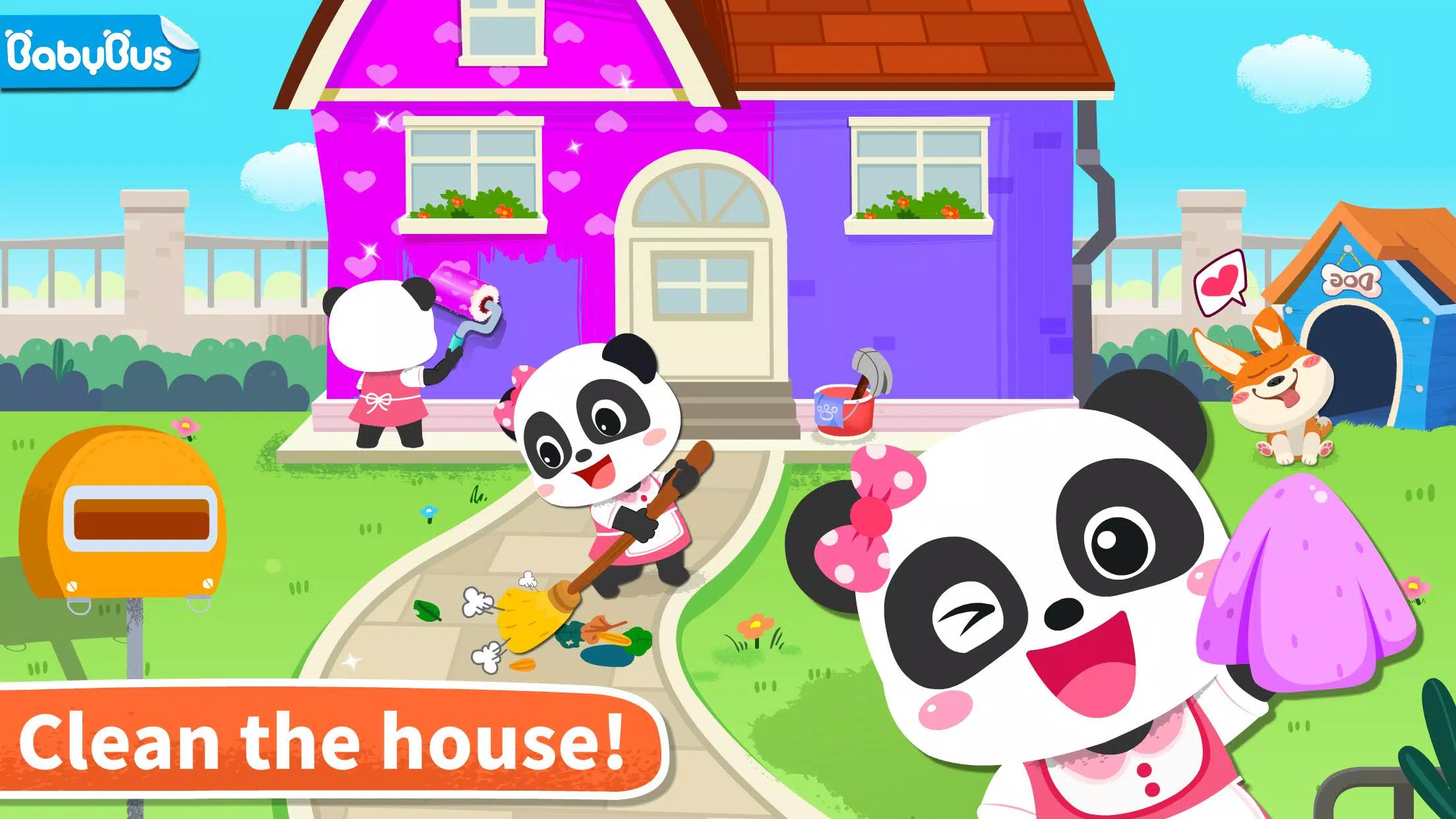 Baby Panda' s House Cleaning Screenshot 0